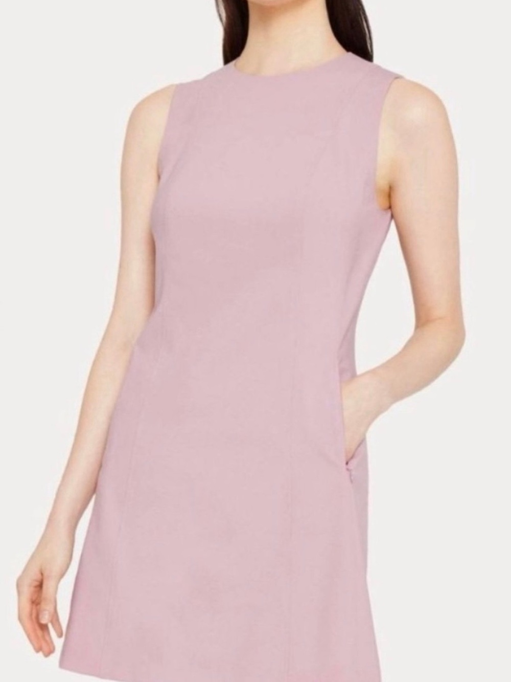 Theory Sleeveless Pink Dress